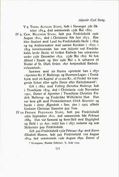 Slægten Stang - bidrag til Fredrikshalds historie (Haagen Krog Steffens, 1905) - Side 375