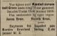 Aadel Brun, født Greve (1837-1910) - Dødsannonse i Morgenbladet, mandag 17. januar 1910