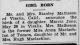 Marcia Jane Matheson (1939-2014) - Girl Born (Arizona Daily Star, Tucson, Arizona, Thursday, May 25, 1939)