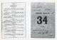 Olof William Moline (1888-1946) - SS Baltic, From Liverpool 31st May - Manifest Sheet No. 34