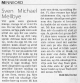 Sven Michael Mellbye (1928-1998) - Minneord i Agderposten, onsdag 4. mars 1998