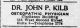 Dr. John P. Kilb - Osteopathic Physician (Reno Gazette-Journal, Reno, Nevada, 05 May 1928, Sat)