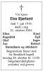 Else Bjørtomt, født Tanche-Bergh (1919-2004) - Dødsannonse i Romerikes Blad, tirsdag 26. oktober 2004
