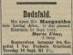 Margrethe Utne (1889-1902) - Dødsannonse i Dagbladet, mandag 15. september 1902 Margrethe Utne (1889-1902) - Dødsannonse i Dagbladet, mandag 15. september 1902