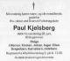 Paul Kjelsberg (1892-1982) - Dødsannonse i Altaposten den 1. juli 1982